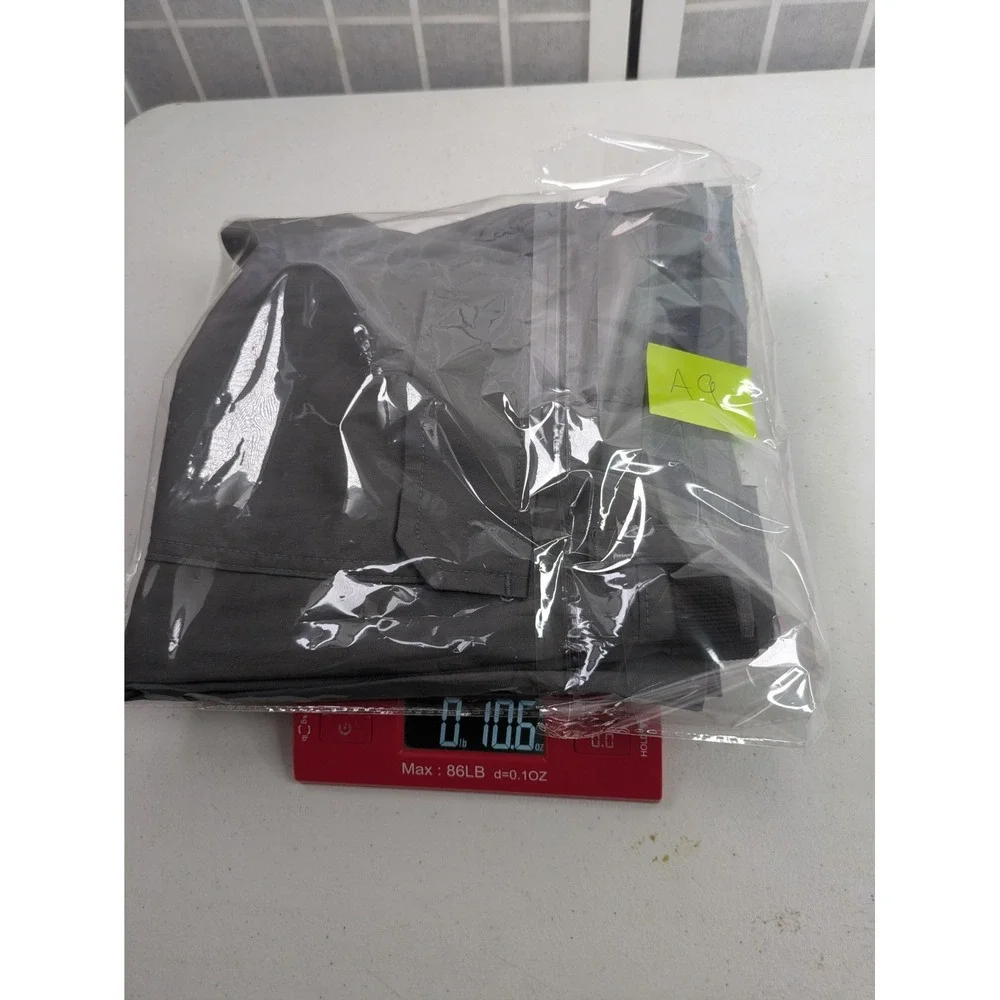 Croft‎ & Barrow Mens Shorts NWT 36 Gray Utility Cargo Pockets Stretchy Outdoors